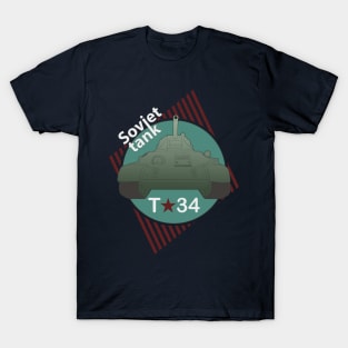 Soviet medium tank T-34-76 T-Shirt